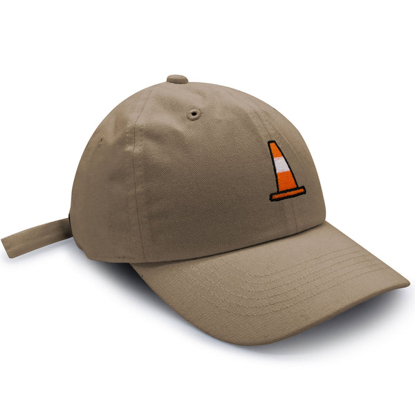 Safety Cone Dad Hat Embroidered Baseball Cap Construction