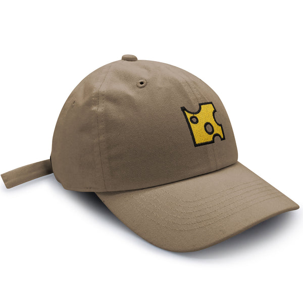 Slice of Cheese  Dad Hat Embroidered Baseball Cap Sandwich