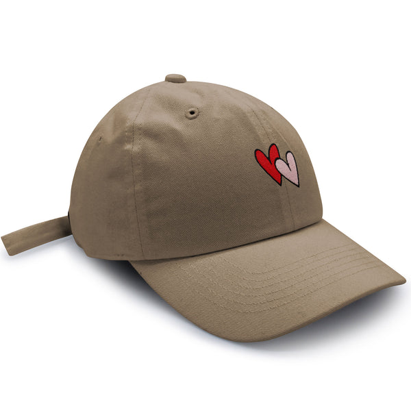 Heart Dad Hat Embroidered Baseball Cap Cute