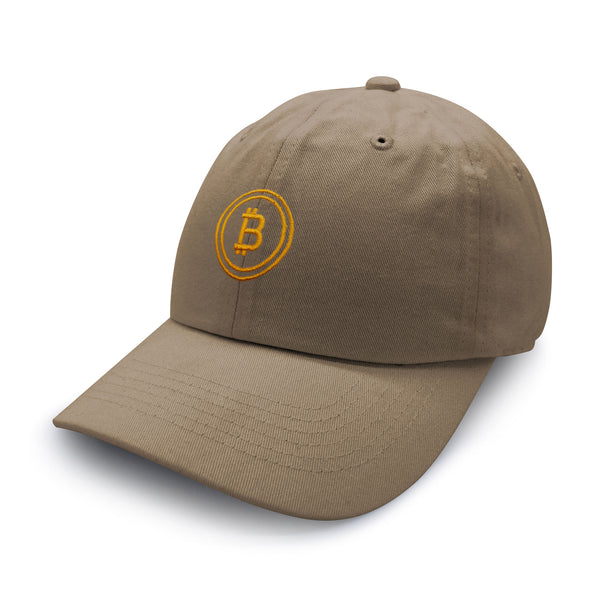 Bitcoin Dad Hat Embroidered Baseball Cap Cryptocurrency