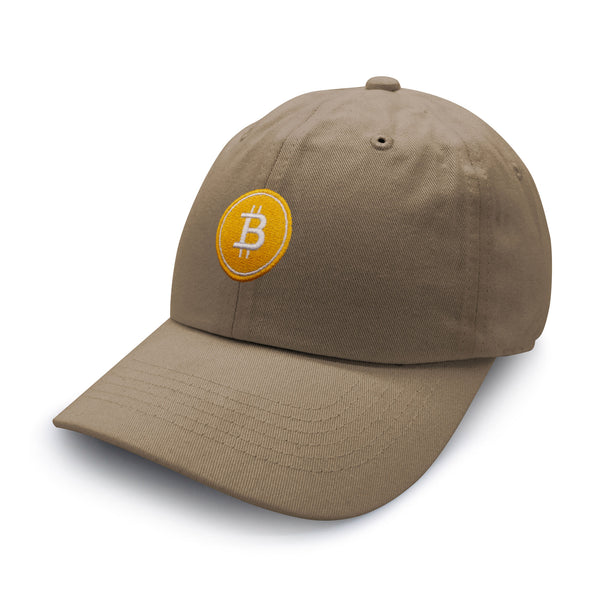 Bitcoin Dad Hat Embroidered Baseball Cap Cryptocurrency Investing