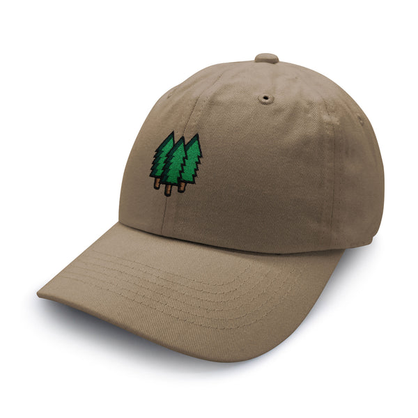 Trees Dad Hat Embroidered Baseball Cap Forest Hiking