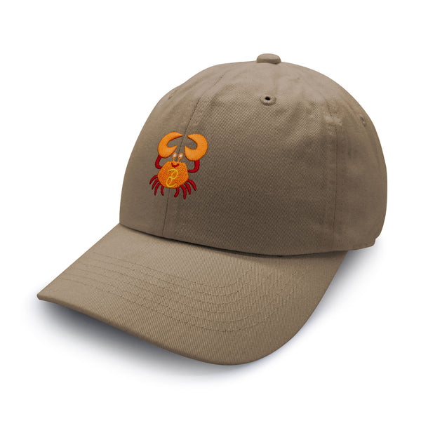 Cancer Dad Hat Embroidered Baseball Cap Crab Zodiac