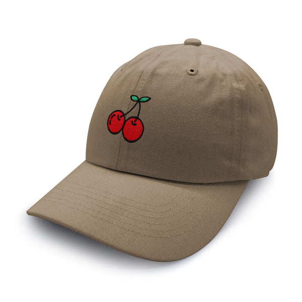 Cherries Dad Hat Embroidered Baseball Cap Fruit