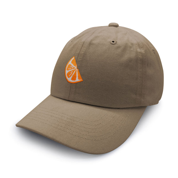 Orange Slice Dad Hat Embroidered Baseball Cap Fruit