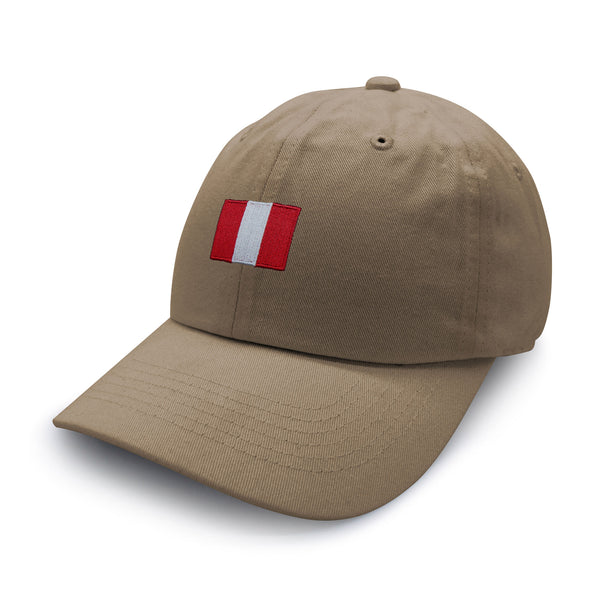 Peru Flag Dad Hat Embroidered Baseball Cap Country Flag Series