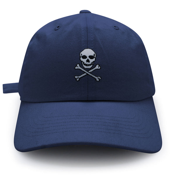Pirate Skull Dad Hat Embroidered Baseball Cap Scary Grunge