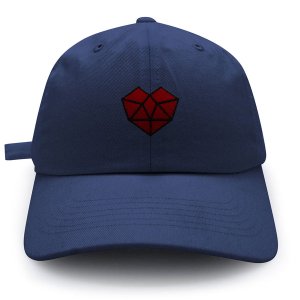 Heart Dad Hat Embroidered Baseball Cap Health Love