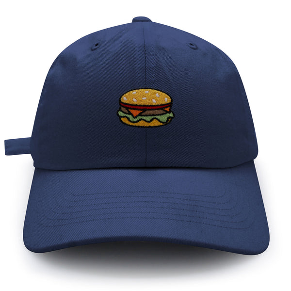 Hamburger Dad Hat Embroidered Baseball Cap Fast Food