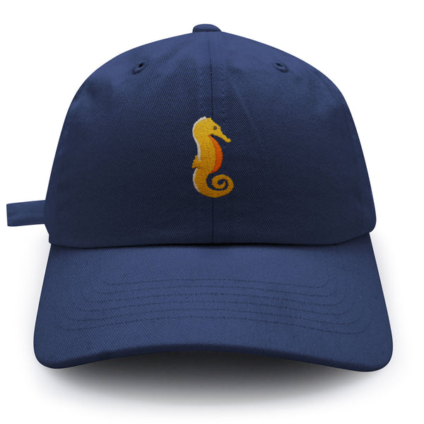 Seahorse Dad Hat Embroidered Baseball Cap Ocean Sea Fish