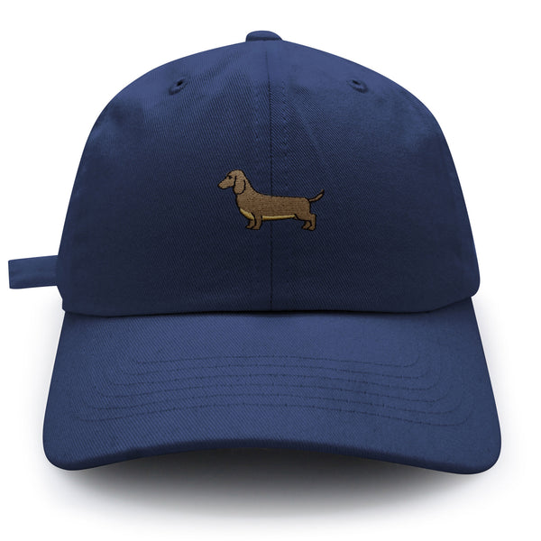 Dachshund Dad Hat Embroidered Baseball Cap Puppy Dog