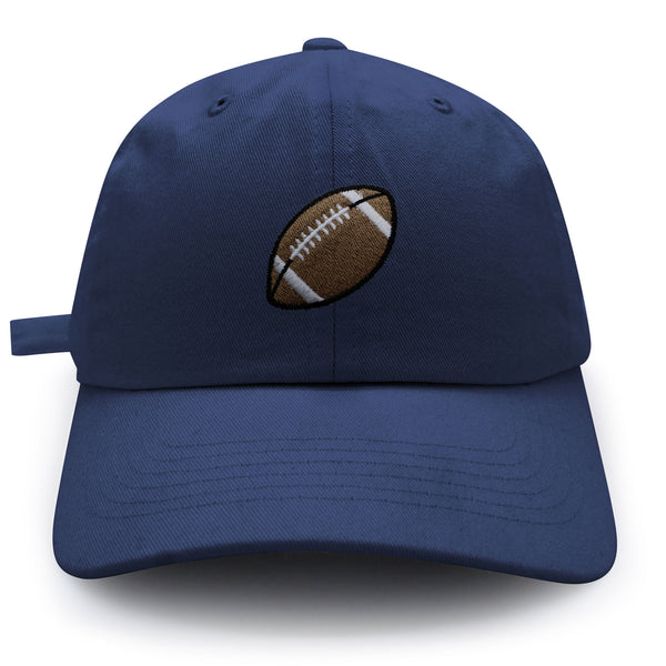 Football Dad Hat Embroidered Baseball Cap Rugby Sports Fan