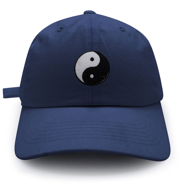 Ying Yang Dad Hat Embroidered Baseball Cap Asian Meditation