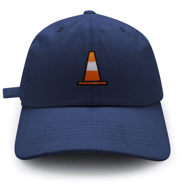 Safety Cone Dad Hat Embroidered Baseball Cap Construction