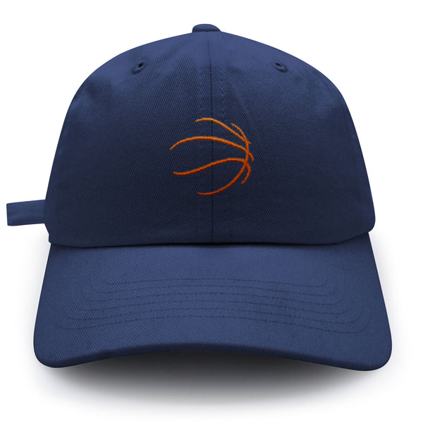 Basketball Silhouette Dad Hat Embroidered Baseball Cap Sports Ball