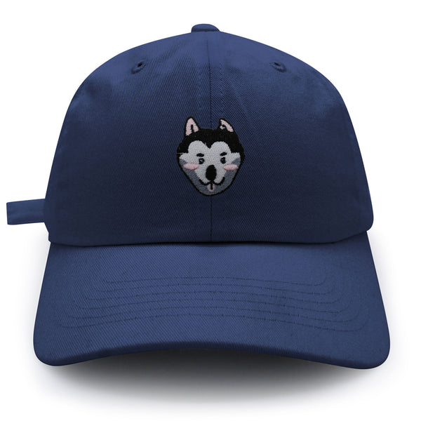 Husky Dad Hat Embroidered Baseball Cap Dog Puppy