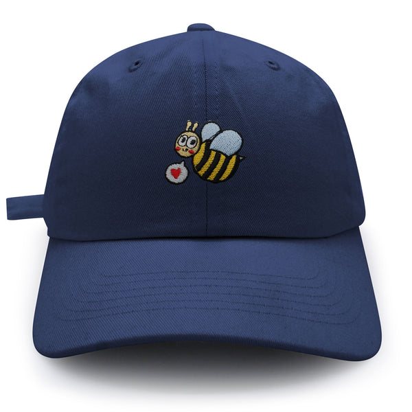 Bee Dad Hat Embroidered Baseball Cap Insect Honey