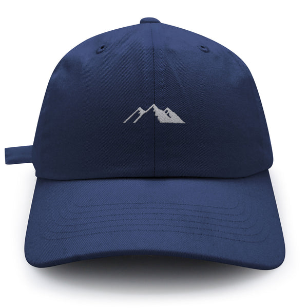 Mountain Dad Hat Embroidered Baseball Cap Snowy