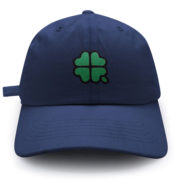 Four Leaf Clover  Dad Hat Embroidered Baseball Cap Clove Lucky