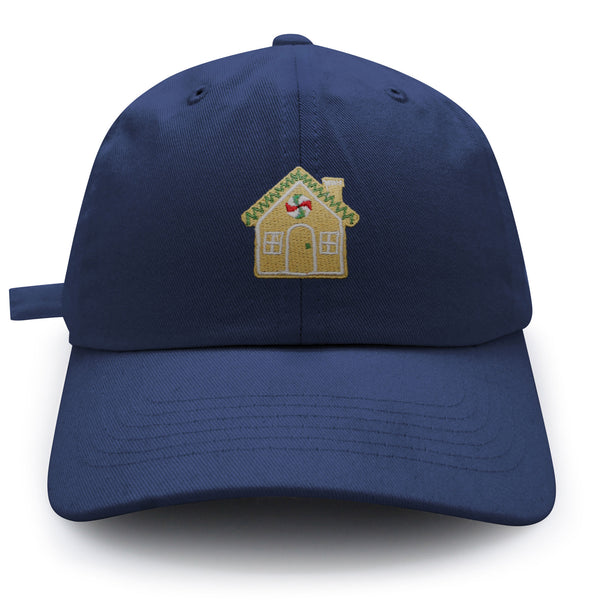 Gingerbread House  Dad Hat Embroidered Baseball Cap Holiday