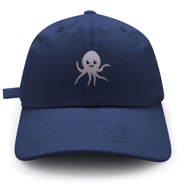 Cute Octopus Dad Hat Embroidered Baseball Cap