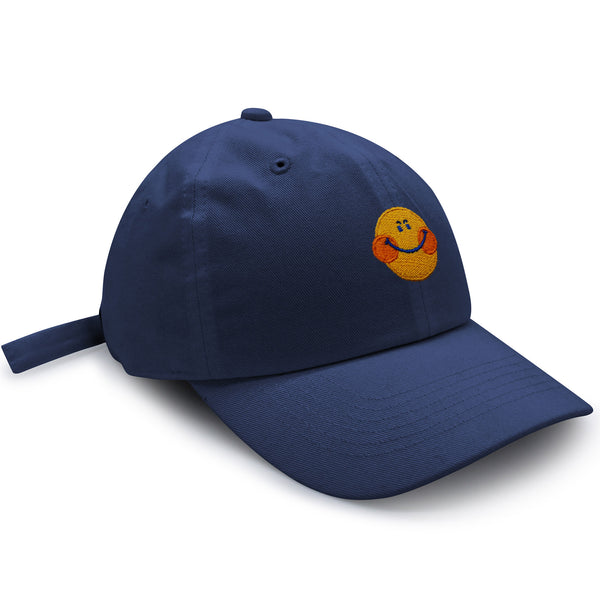 Smile Dad Hat Embroidered Baseball Cap Emoji Smiling Face