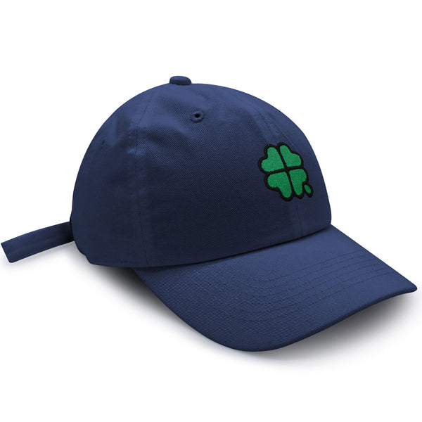 Four Leaf Clover  Dad Hat Embroidered Baseball Cap Clove Lucky