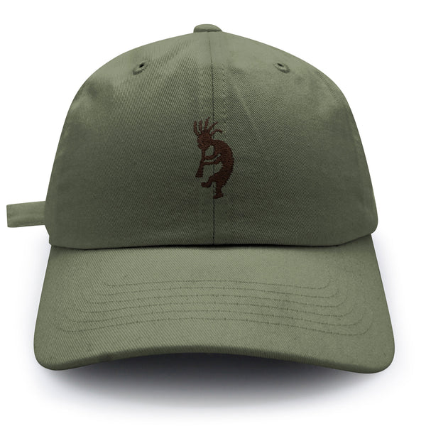 Kokopelli Dad Hat Embroidered Baseball Cap Indian Traditional