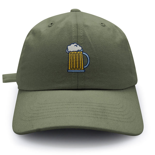 Beer Mug Dad Hat Embroidered Baseball Cap Pub Mug