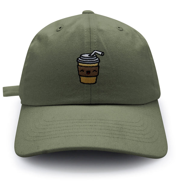 Morning Coffee Dad Hat Embroidered Baseball Cap Latte Americano