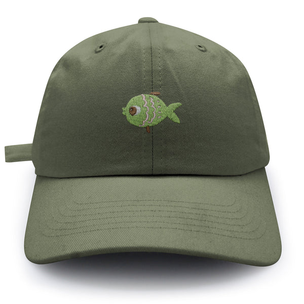 Fish Dad Hat Embroidered Baseball Cap Aquarium