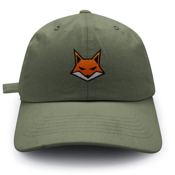 Fox Face Dad Hat Embroidered Baseball Cap Wild Animal