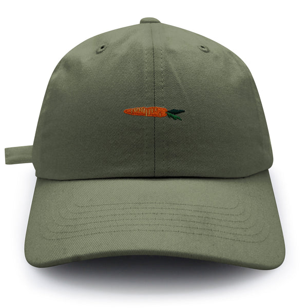 Carrot Dad Hat Embroidered Baseball Cap Vegan Vegetable Farm