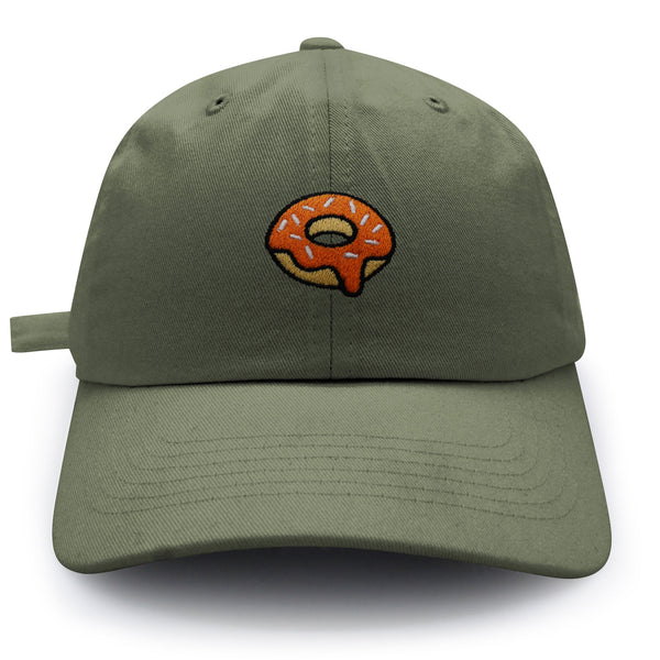 Donut Dad Hat Embroidered Baseball Cap Doughtnut Morning