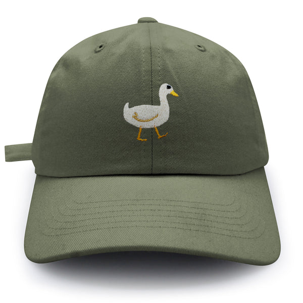 Duck Dad Hat Embroidered Baseball Cap Bird Lake