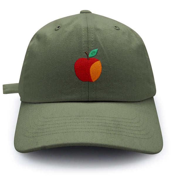 Apple Dad Hat Embroidered Baseball Cap Fruit