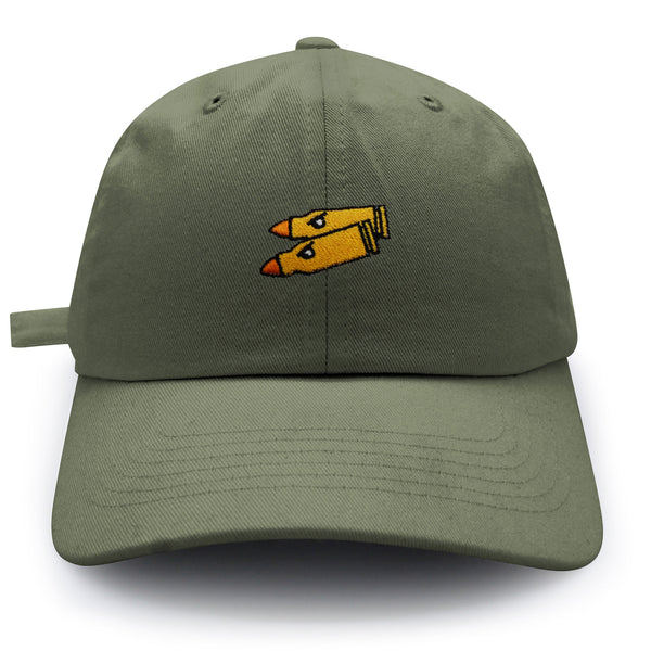 Bullet Dad Hat Embroidered Baseball Cap War Combat