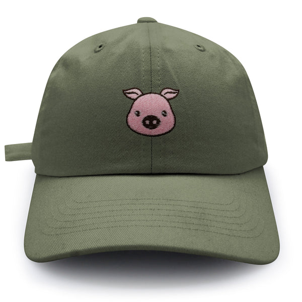 Pig Dad Hat Embroidered Baseball Cap Pork Bacon