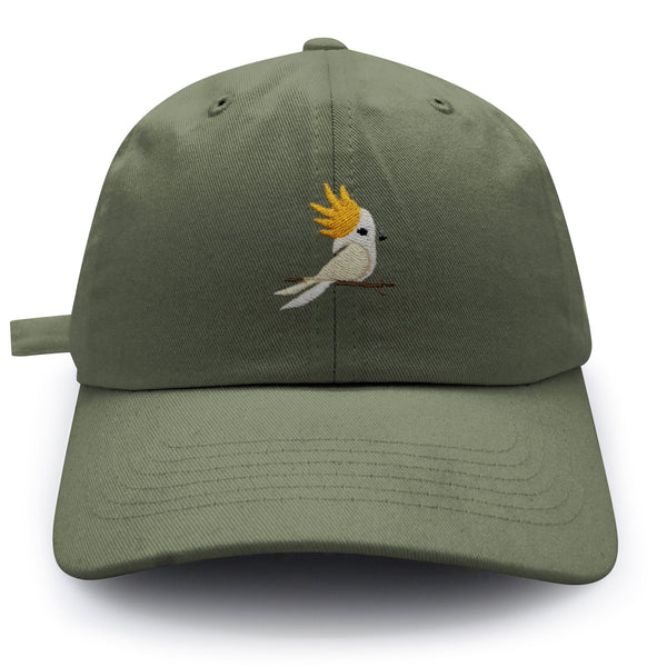 Cockatoo Dad Hat Embroidered Baseball Cap Parrot Bird