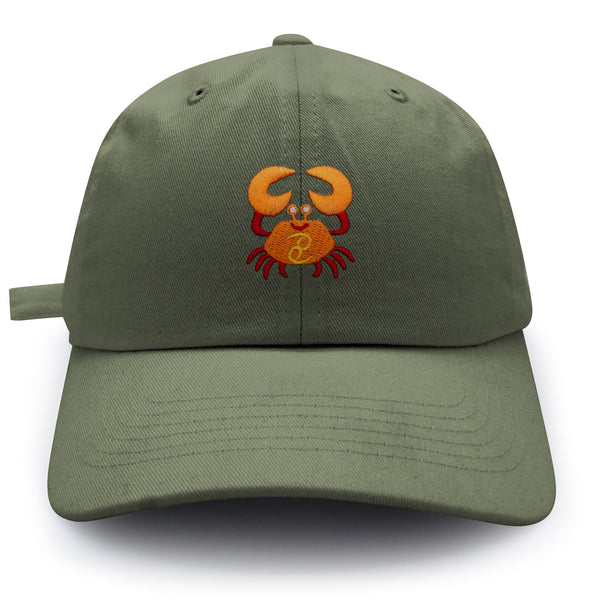 Cancer Dad Hat Embroidered Baseball Cap Crab Zodiac