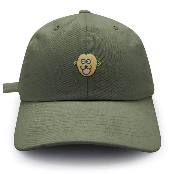 Monkey Face Dad Hat Embroidered Baseball Cap Zoo Animal