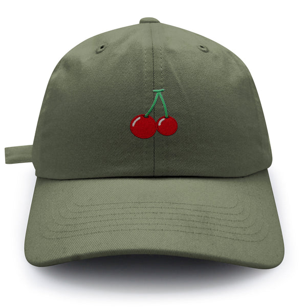 Cherry Dad Hat Embroidered Baseball Cap Fruit Foodie