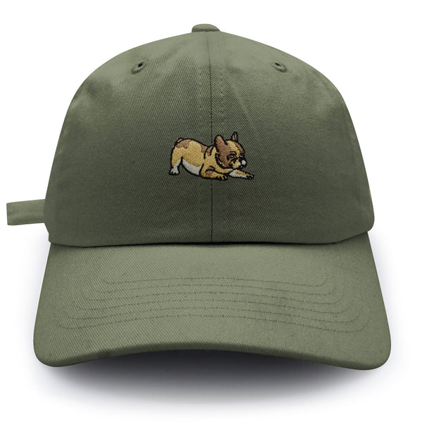 French Bulldog Dad Hat Embroidered Baseball Cap Dog Puppy