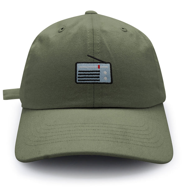 Radio  Dad Hat Embroidered Baseball Cap Retro