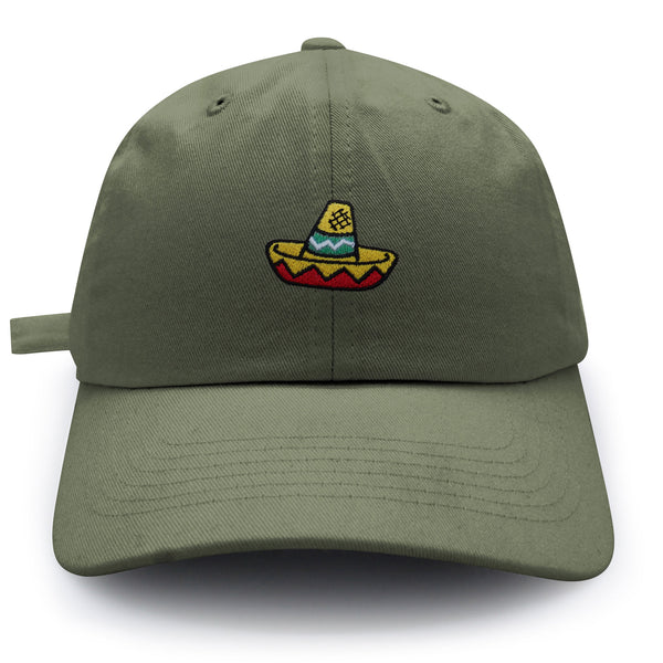 Mexican Hat Dad Hat Embroidered Baseball Cap Mexico