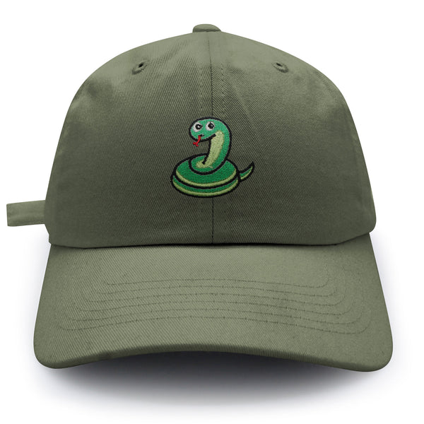 Snake Dad Hat Embroidered Baseball Cap Scary