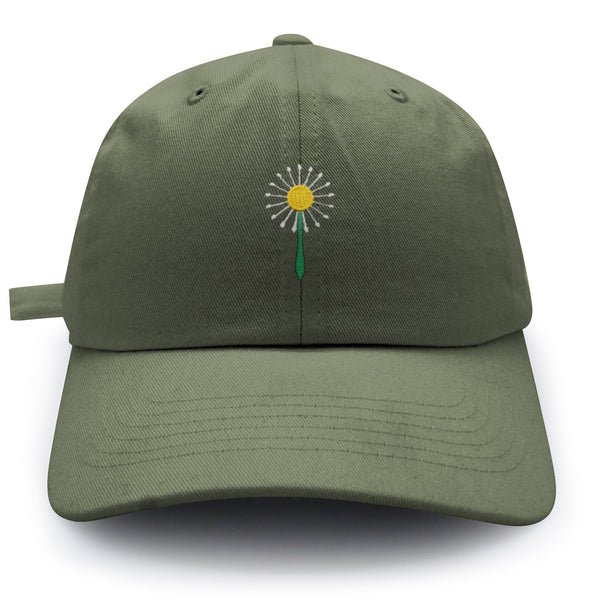 Dandelion Dad Hat Embroidered Baseball Cap Flower