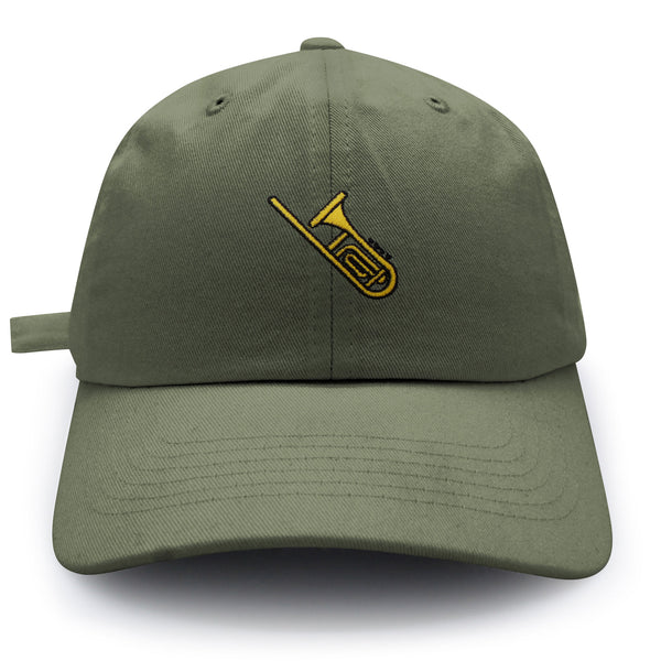 Trombone Dad Hat Embroidered Baseball Cap Cute