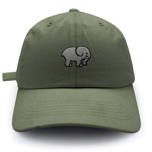 Elephant Dad Hat Embroidered Baseball Cap Cute