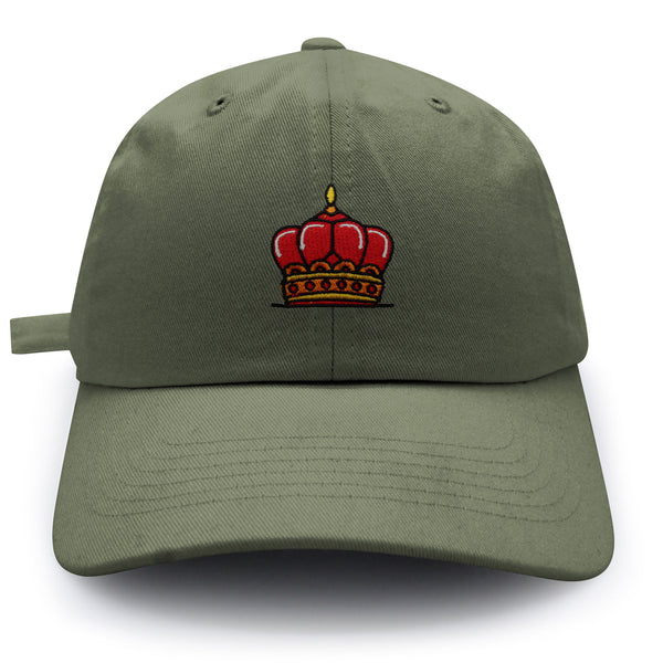 Kings Crown Dad Hat Embroidered Baseball Cap Costume Hair